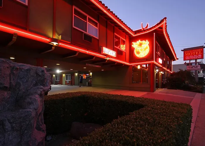 Royal Pagoda Motel Dodger Stadium Los Angeles